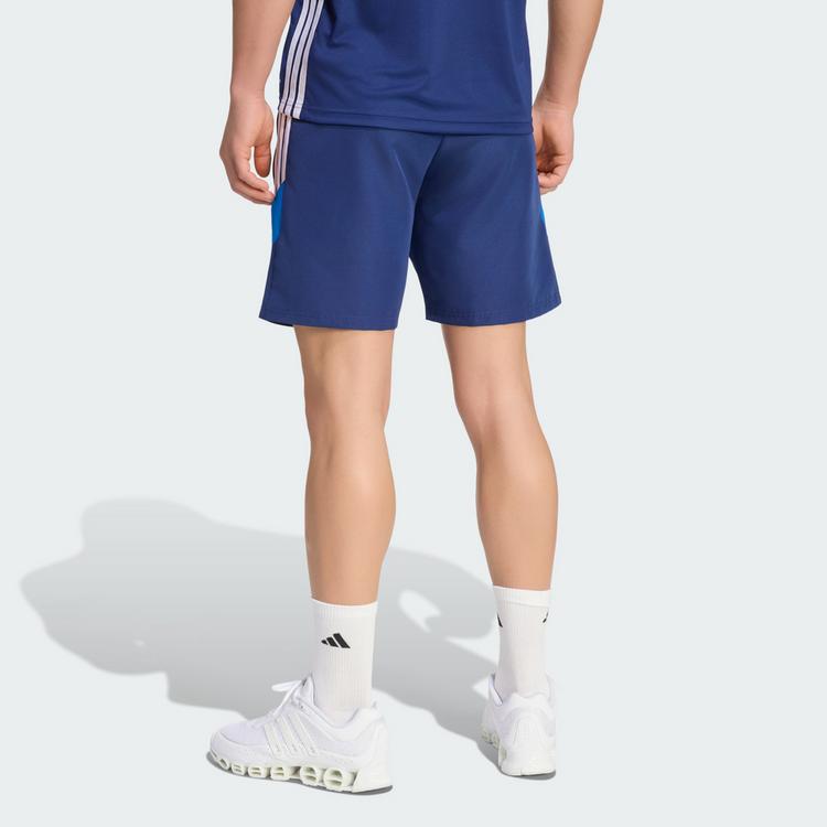 adidas adidas TIRO 26 ESSENTIALS WOVEN SHORTS Fu&szlig;ballshorts Herren - Dark Blue / Bright Royal / White - 1 | SportScheck