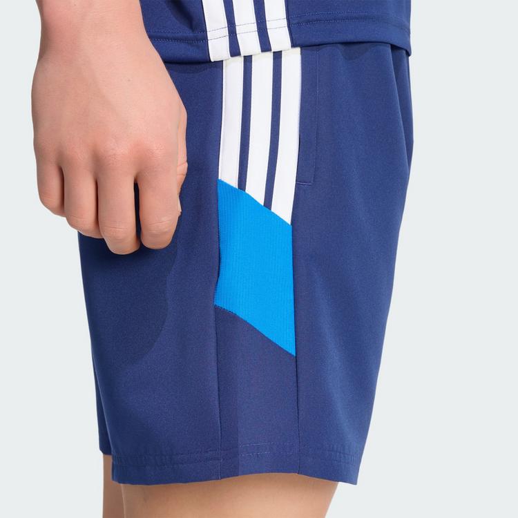 adidas adidas TIRO 26 ESSENTIALS WOVEN SHORTS Fu&szlig;ballshorts Herren - Dark Blue / Bright Royal / White - 1 | SportScheck