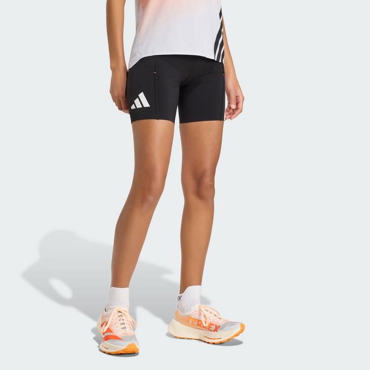 adidas adidas TERREX XPERIOR PRO LEGGINGS, KURZ Laufshorts Damen - Black - 0 | SportScheck
