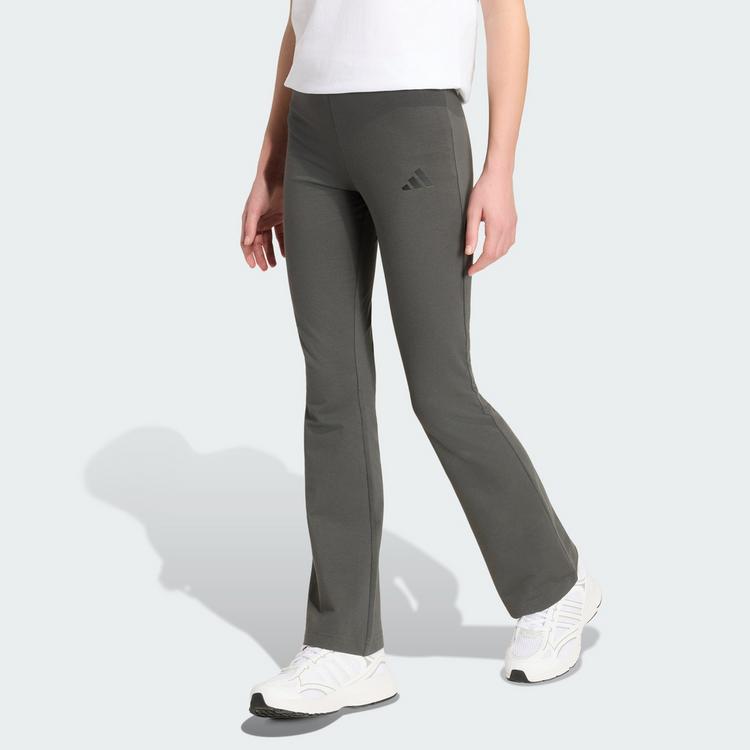 adidas adidas ESSENTIALS LEGGINGS, AUSGESTELLTES BEIN Leggings Kinder - Grey Six / Black - 0 | SportScheck