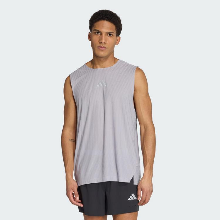 adidas adidas ADI365 Climacool+ Engineered Tanktop Funktionstank Herren - Glory Grey / Slate - 0 | SportScheck