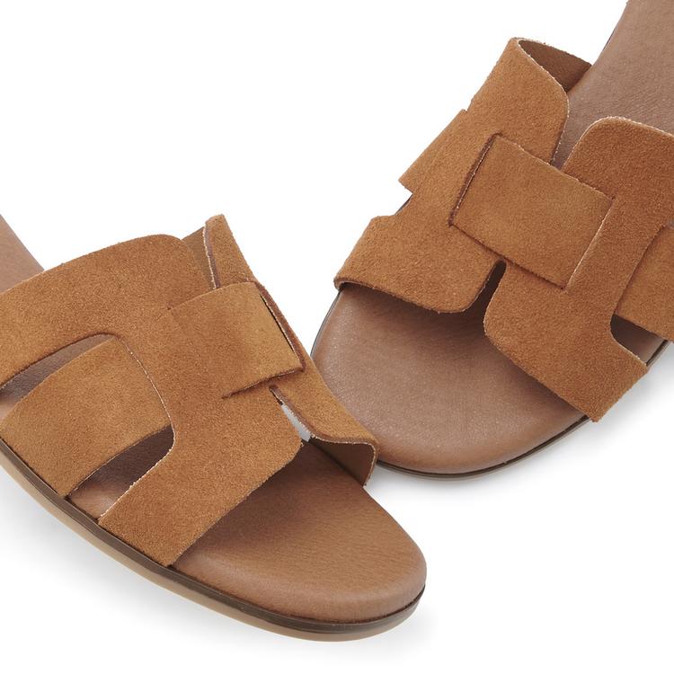 Lascana Lascana Pantolette Sandalen Damen - camelfarben - 1 | SportScheck