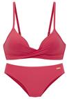 Lascana Bustier-Bikini Bikini Set Damen - koralle