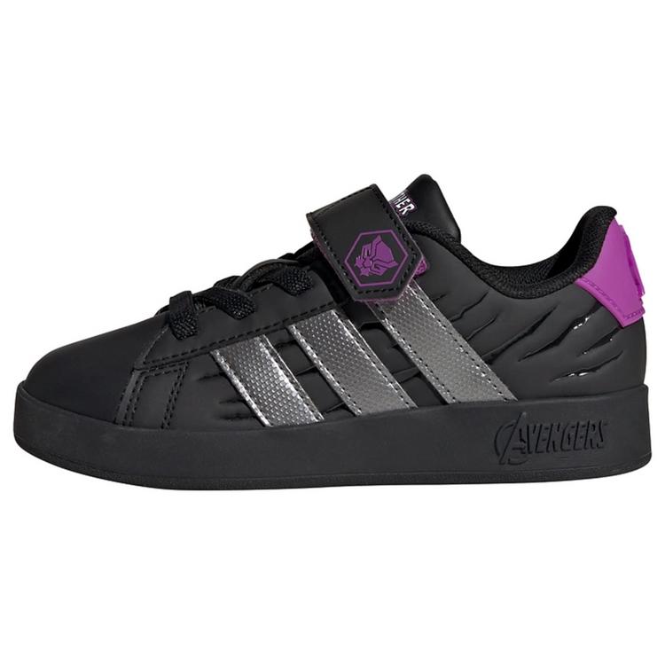 adidas adidas ADIDAS MARVEL AVENGERS GRAND COURT KIDS Sneaker Kinder - Core Black / Iron Metallic / Purple Burst - 0 | SportScheck