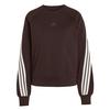 adidas ADIDAS KIT 3-STREIFEN SWEATSHIRT Sweatshirt Damen - Aurora Coffee / Off White / Off White