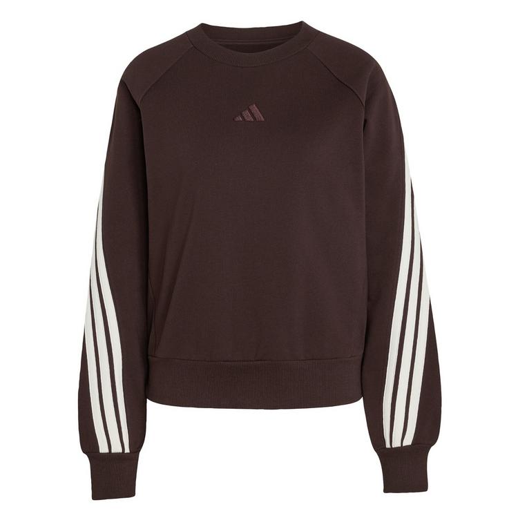adidas adidas ADIDAS KIT 3-STREIFEN SWEATSHIRT Sweatshirt Damen - Aurora Coffee / Off White / Off White - 0 | SportScheck