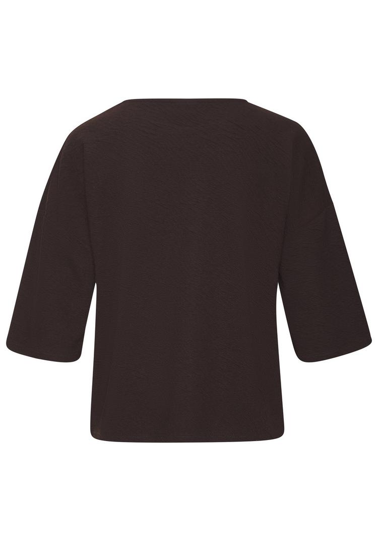 VENICE BEACH VENICE BEACH Rundhalsshirt T-Shirt Damen - dunkelbraun - 0 | SportScheck