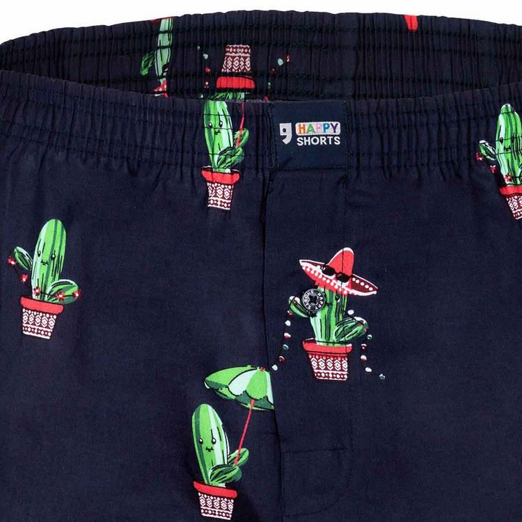 HAPPY SHORTS HAPPY SHORTS Web-Boxershorts Unterhose Herren - Poolparty/Donkeys/Mexican Cactus - 8 | SportScheck