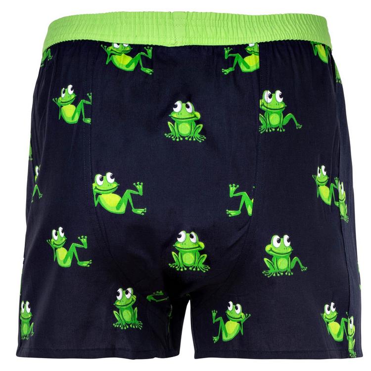 HAPPY SHORTS HAPPY SHORTS Web-Boxershorts Unterhose Herren - M&ouml;we/Frog/Surfing Seagull - 4 | SportScheck