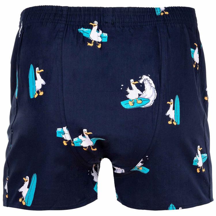 HAPPY SHORTS HAPPY SHORTS Web-Boxershorts Unterhose Herren - M&ouml;we/Frog/Surfing Seagull - 7 | SportScheck