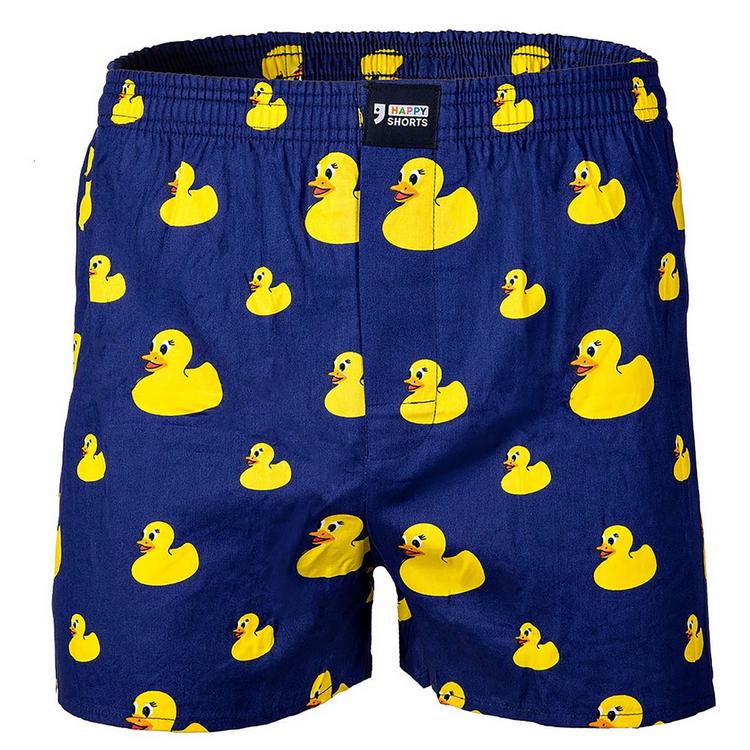 HAPPY SHORTS HAPPY SHORTS Web-Boxershorts Unterhose Herren - Ente/Frosch/Vacation - 0 | SportScheck
