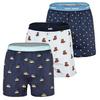 HAPPY SHORTS Web-Boxershorts Unterhose Herren - Hearts/Bear On Stripes/Bus