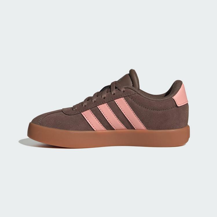 adidas adidas VL Court&nbsp;3.0 Schuh Sneaker Kinder - Earth Strata / Semi Frozen Turbo / Amber Gum - 5 | SportScheck