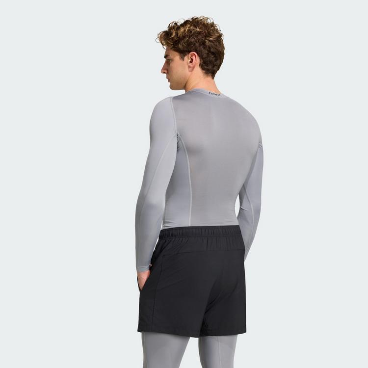adidas adidas TECHFIT Compression Training Longsleeve Funktionsshirt Herren - Grey - 1 | SportScheck