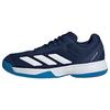 adidas Courtflash Kids Tennisschuh Tennisschuhe Kinder - Dark Blue / Cloud White / Bright Blue