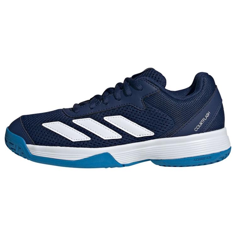 adidas adidas Courtflash Kids Tennisschuh Tennisschuhe Kinder - Dark Blue / Cloud White / Bright Blue - 0 | SportScheck