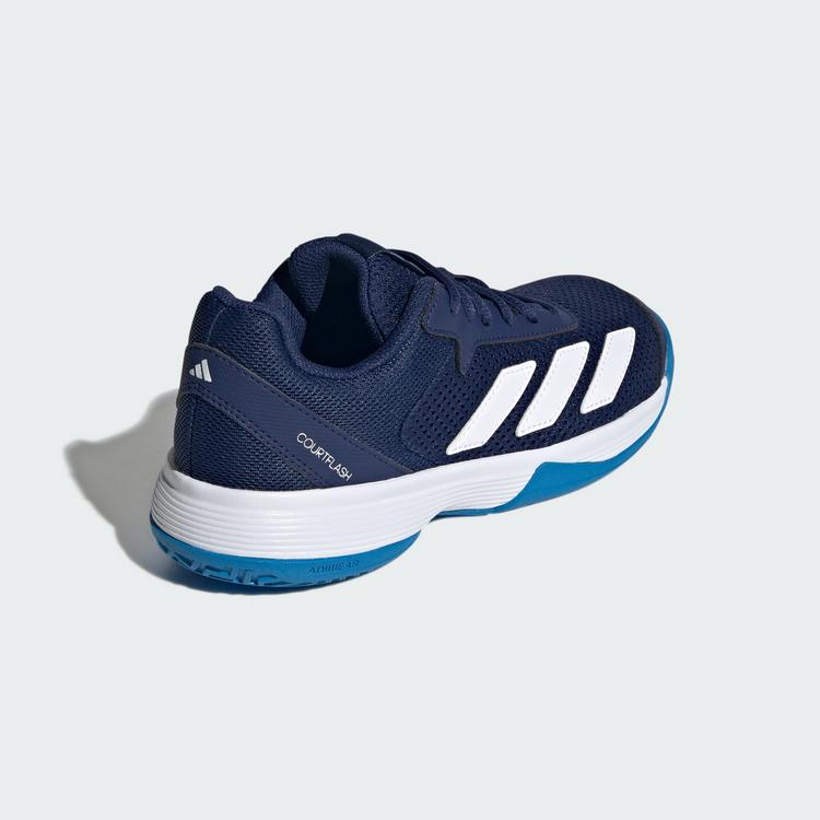 adidas adidas Courtflash Kids Tennisschuh Tennisschuhe Kinder - Dark Blue / Cloud White / Bright Blue - 4 | SportScheck