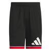 adidas adidas Basketball Badge of Sport Shorts Basketball-Shorts Herren - Black / Red