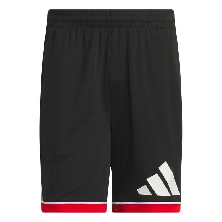 adidas adidas adidas Basketball Badge of Sport Shorts Basketball-Shorts Herren - Black / Red - 0 | SportScheck