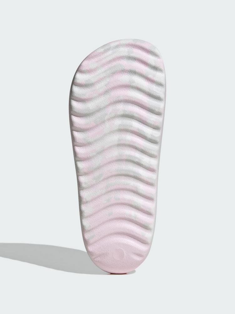 adidas adidas Lumia Adilette Sandalen Herren - Distilled Pink / Crystal White / Dash Grey - 2 | SportScheck