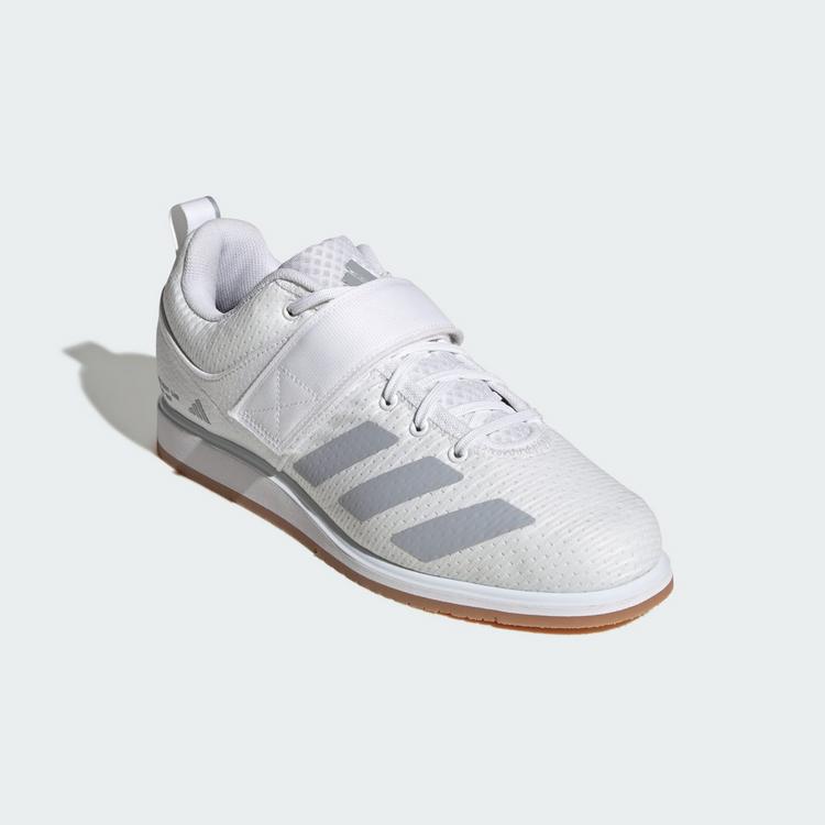 adidas adidas Powerlift 5 Gewichtheberschuh Fitnessschuhe - Cloud White / Halo Silver / Core Black - 3 | SportScheck