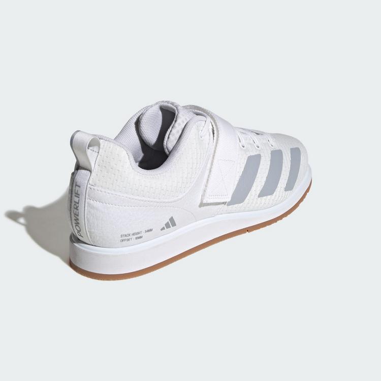 adidas adidas Powerlift 5 Gewichtheberschuh Fitnessschuhe - Cloud White / Halo Silver / Core Black - 4 | SportScheck