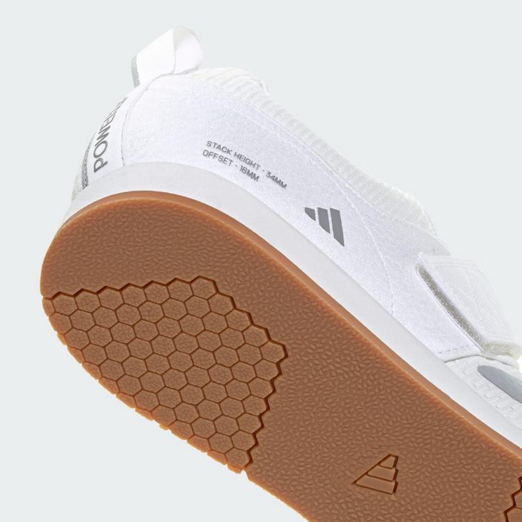 adidas adidas Powerlift 5 Gewichtheberschuh Fitnessschuhe - Cloud White / Halo Silver / Core Black - 7 | SportScheck