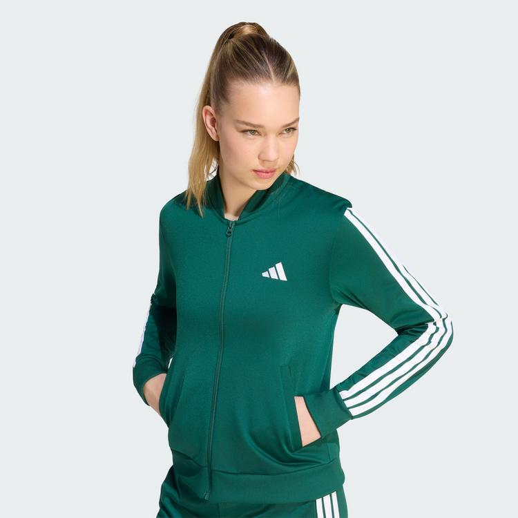 adidas adidas DAYREADY TRAININGSANZUG Trainingsanzug Damen - Collegiate Green - 0 | SportScheck