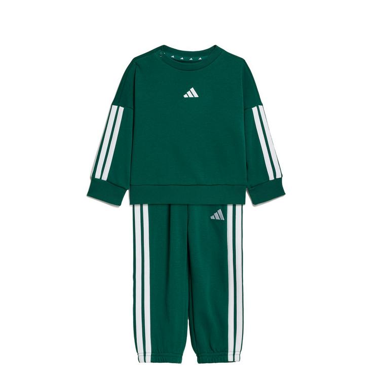 adidas adidas Essentials Kids Jogginganzug Trainingsanzug Kinder - Collegiate Green / White - 0 | SportScheck