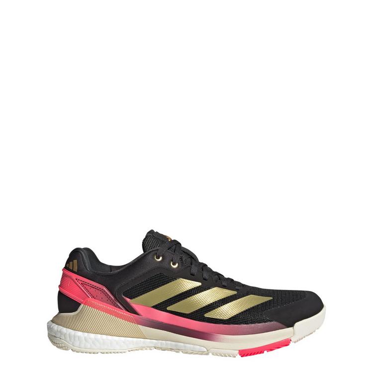 adidas adidas Crazyquick BOOST Padel-Schuh Tennisschuhe Herren - Core Black / Gold Metallic / Solar Turbo - 0 | SportScheck