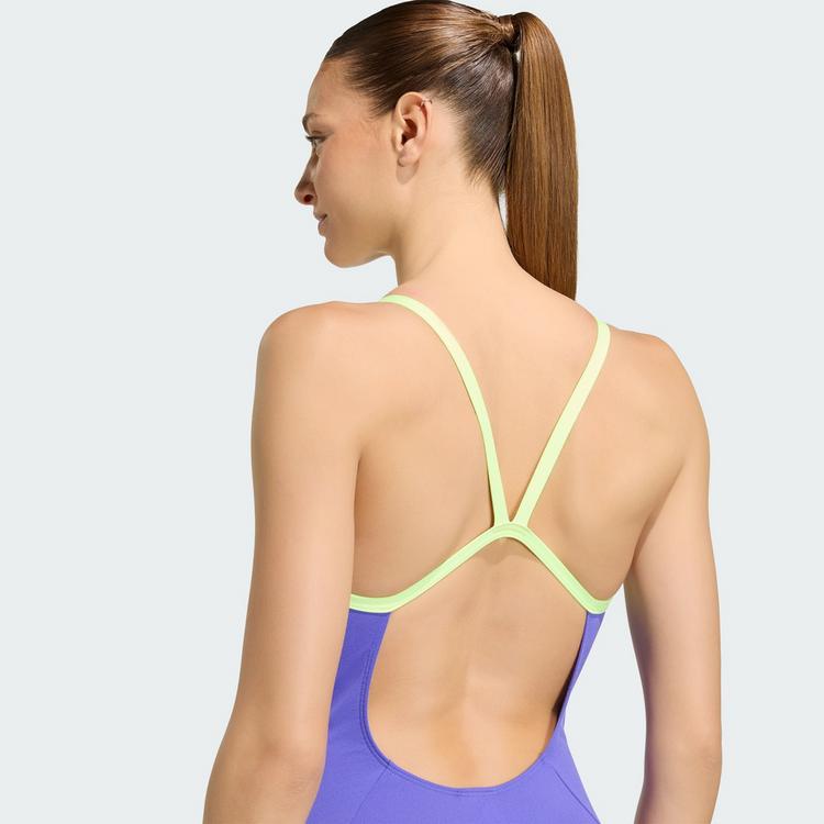 adidas adidas Badeanzug mit d&uuml;nnen Tr&auml;gern und Badeanzug Damen - Solar Purple - 0 | SportScheck