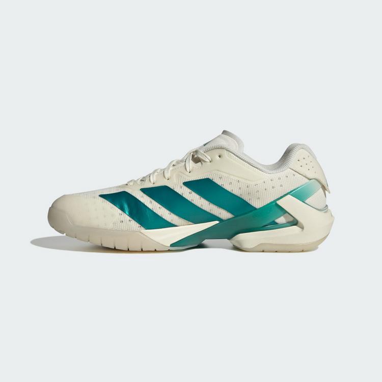 adidas adidas Adizero Counterblast Hallenschuh Hallenschuhe Herren - Off White / Equipment Green / Off White - 5 | SportScheck