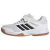 adidas Speedcourt Indoor Kids Schuhe Sneaker Kinder - Cloud White / Core Black / Gum