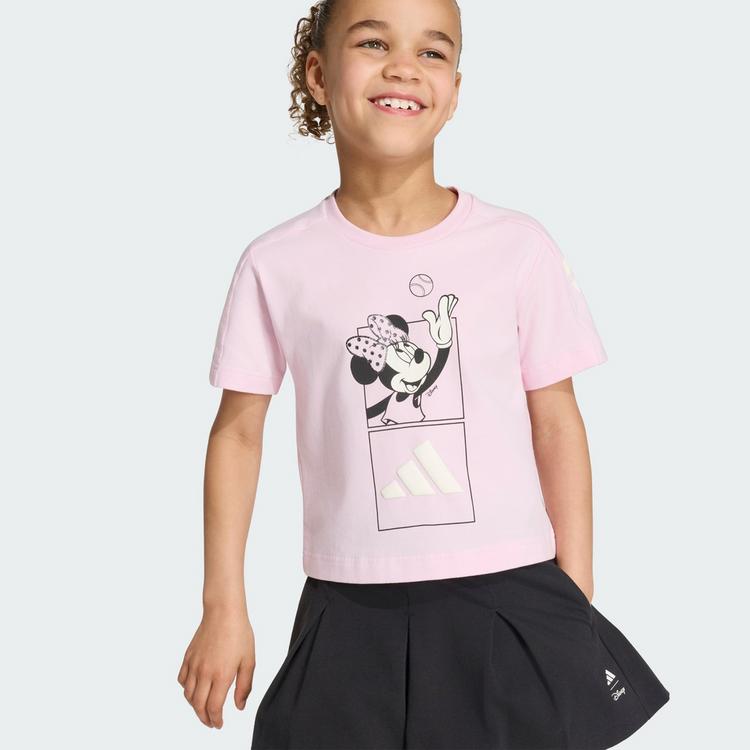 adidas adidas ADIDAS DISNEY MINNIE MAUS SET, T-SHIRT Trainingsanzug Kinder - Clear Pink / Off White - 0 | SportScheck