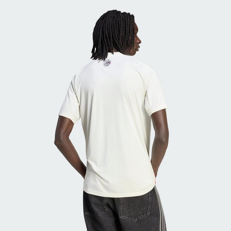 adidas adidas Ajax Amsterdam US Hemd Funktionsshirt Herren - Off White - 0 | SportScheck
