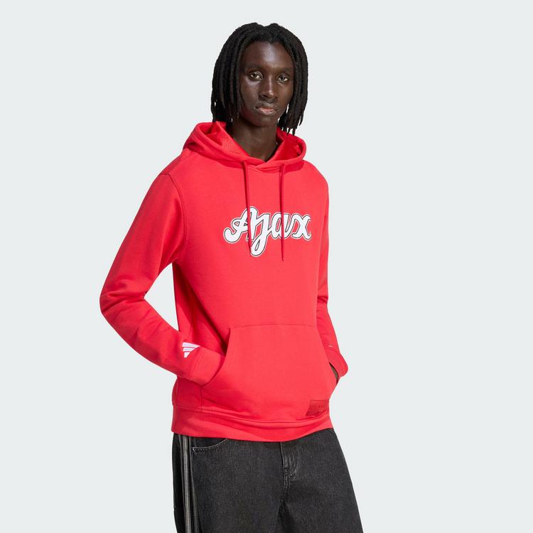 adidas adidas Ajax Amsterdam US Hoodie Sweatshirt Hoodie Herren - Team Collegiate Red - 0 | SportScheck