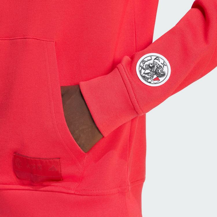 adidas adidas Ajax Amsterdam US Hoodie Sweatshirt Hoodie Herren - Team Collegiate Red - 1 | SportScheck
