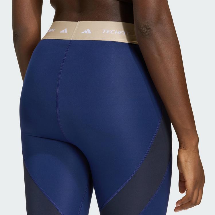 adidas adidas Techfit Workout 7/8-Leggings, Tights Damen - Dark Blue / Legend Ink - 1 | SportScheck