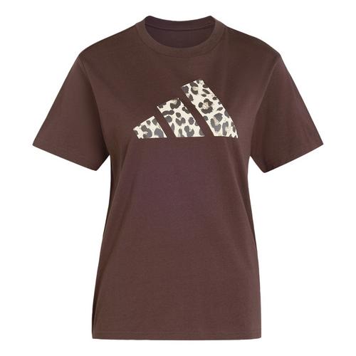 adidas GRAPHIC T-SHIRT MIT ANIMALPRINT T-Shirt Damen