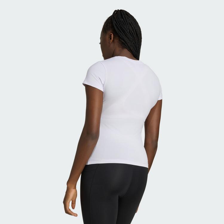 adidas adidas PrimeLift Essentials Workout Contour Funktionsshirt Damen - Frozen Purple - 1 | SportScheck