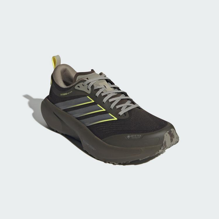 adidas adidas SUPERNOVA RISE&nbsp;3 GTX LAUFSCHUH Laufschuhe Herren - Shadow Olive / Iron Metallic / Frozen Lemon - 3 | SportScheck