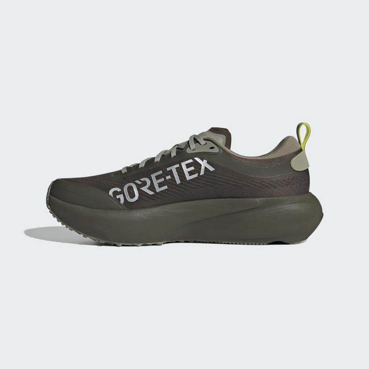 adidas adidas SUPERNOVA RISE&nbsp;3 GTX LAUFSCHUH Laufschuhe Herren - Shadow Olive / Iron Metallic / Frozen Lemon - 5 | SportScheck