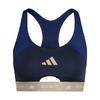 adidas TECHFIT Workout Color Block BH, BH Damen - Dark Blue / Legend Ink