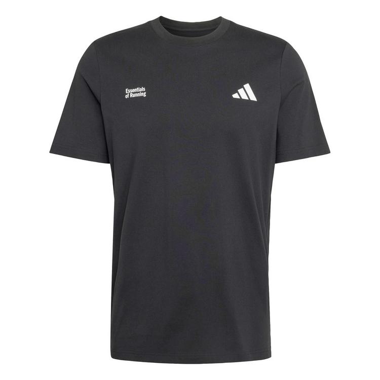 adidas adidas RUN ESSENTIALS GRAFIK T-SHIRT T-Shirt Herren - Black - 0 | SportScheck