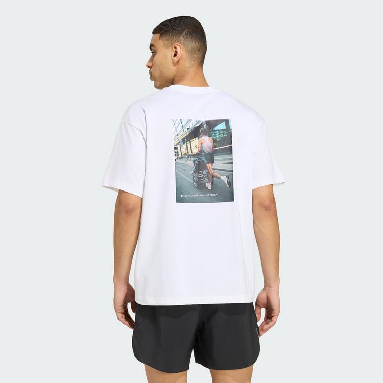 adidas adidas RUNNERS WE ARE DIFFERENT GRAFIK T-SHIRT T-Shirt - White - 1 | SportScheck