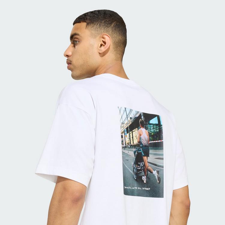 adidas adidas RUNNERS WE ARE DIFFERENT GRAFIK T-SHIRT T-Shirt - White - 1 | SportScheck