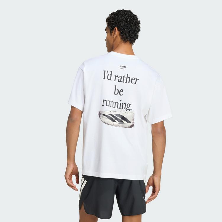 adidas adidas RUNNING CATEGORY GRAFIK T-SHIRT T-Shirt - White - 1 | SportScheck
