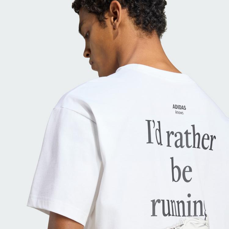 adidas adidas RUNNING CATEGORY GRAFIK T-SHIRT T-Shirt - White - 1 | SportScheck
