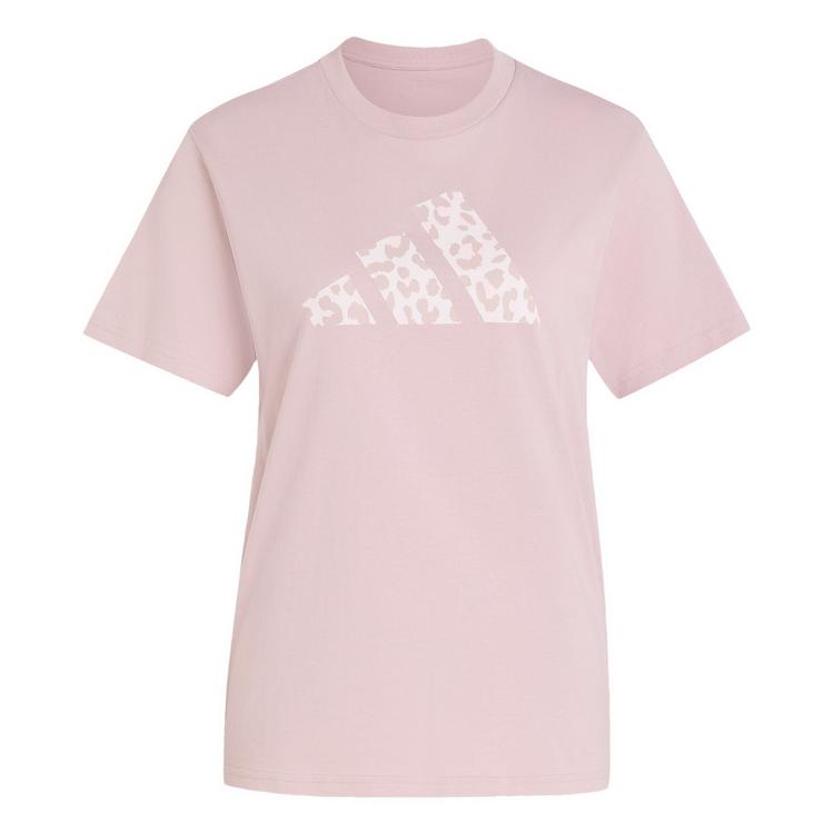 adidas adidas GRAPHIC T-SHIRT MIT ANIMALPRINT T-Shirt Damen - Dual Lilac - 0 | SportScheck