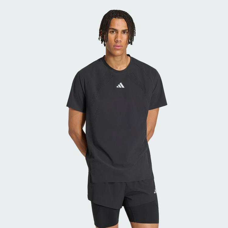 adidas adidas ADI365 Aspyre Laufshirt T-Shirt Herren - Black - 0 | SportScheck